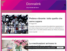 Tablet Screenshot of donnalink.it